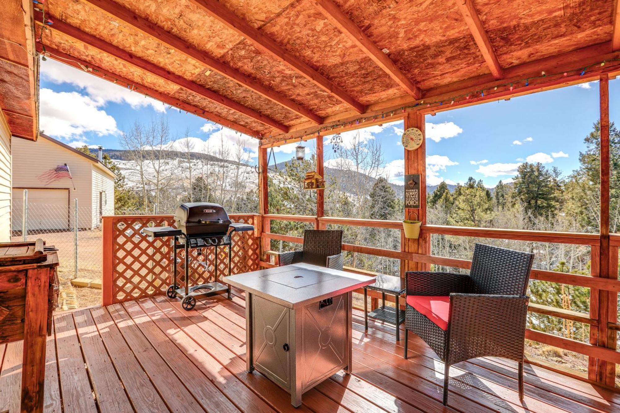 Colorado Vacation Rental With Deck And Mtn Views Cripple Creek Exterior foto